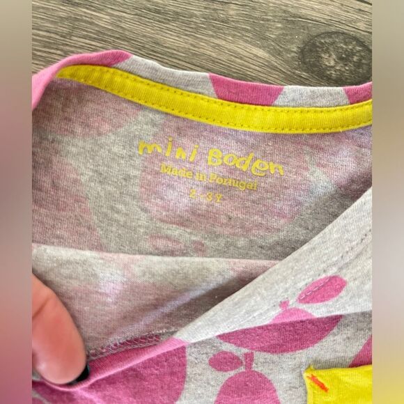 Mini Boden Size 2-3T Pear Long Sleeve Top - Picture 4 of 6